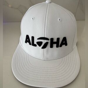 Taylor Made Golf Hat Aloha White Hawaii New TaylorMade